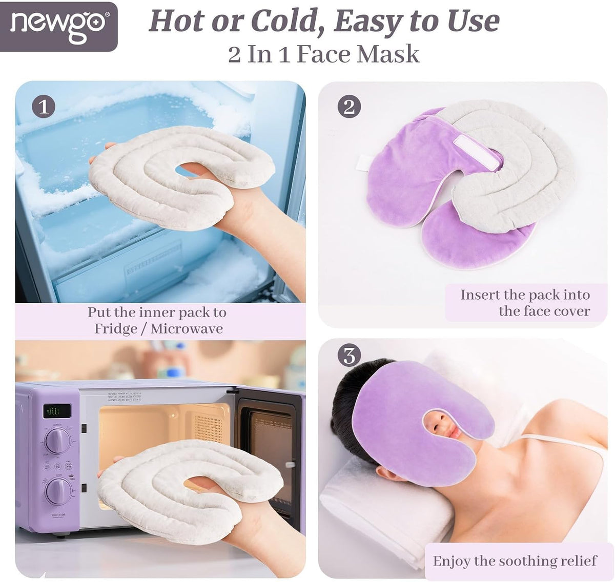 NEWGO Face Heating Mask